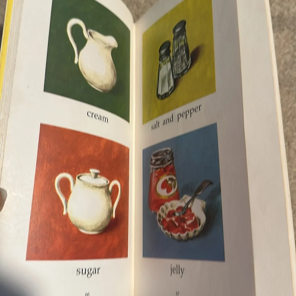 Vintage 1970 I Spy Lucille Ogle Picture Book Hardcover Rare Children’s Book